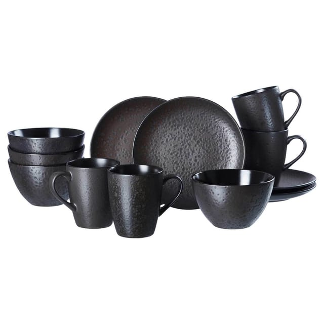 Ritzenhoff & Breker Kitwe Frühstücks-Set 12-teilig Schwarz