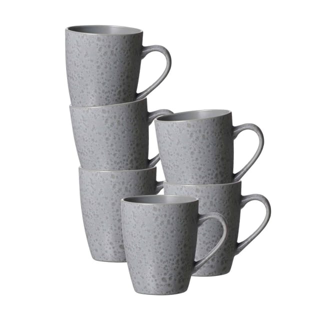 Ritzenhoff & Breker Kitwe Kaffeebecher 370 ml 6er Set Grau