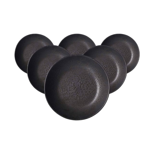 Ritzenhoff & Breker Kitwe Suppenschalen 20 cm 6er Set Schwarz