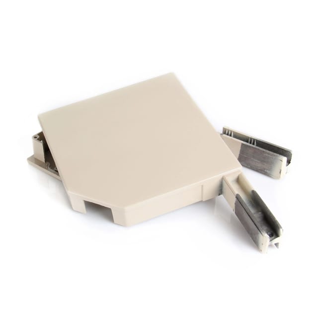 Avosdim Alu Blendkappen 45 Grad 150mm Beige