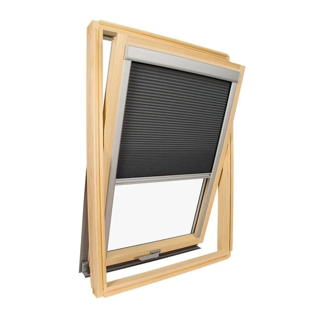 Avosdim Wabenplissee Für Velux Dachfenster Anthrazit 4 606 S06