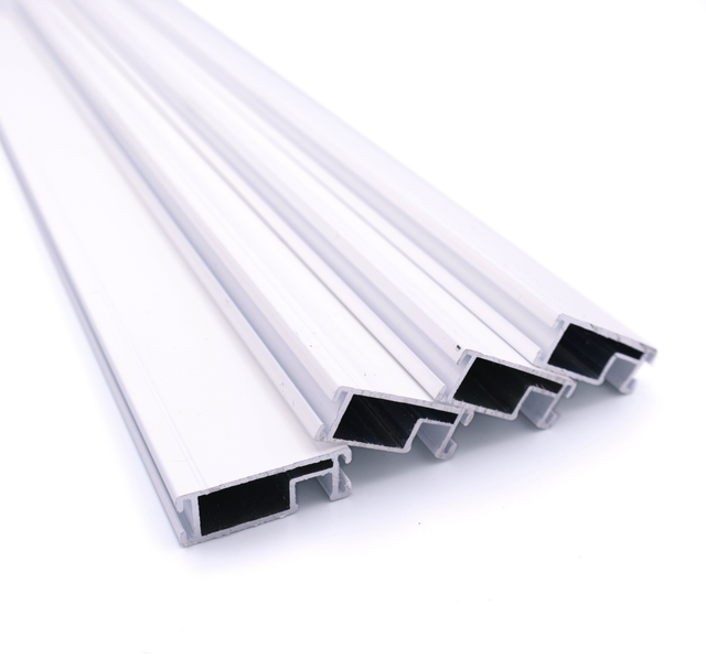 Avosdim Viererpack Fliegengitter Profile Alu 160cm x 160cm Weiß