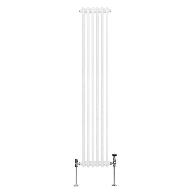 Monstershop Traditioneller 3 Spalten Heizkörper 1800 x 292 mm Weiß