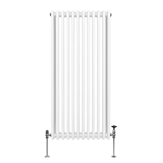 Monstershop Traditioneller 3 Spalten Heizkörper 1500 x 562 mm Weiß