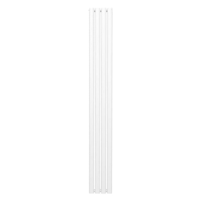 Monstershop Oval Röhrenheizkörper 1800mm x 240mm Weiß
