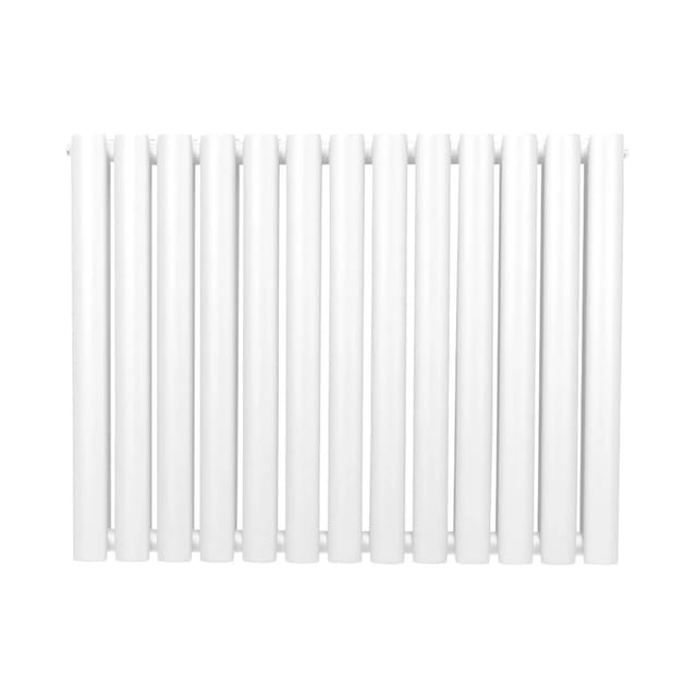 Monstershop Oval Röhrenheizkörper 600mm x 780mm Weiß