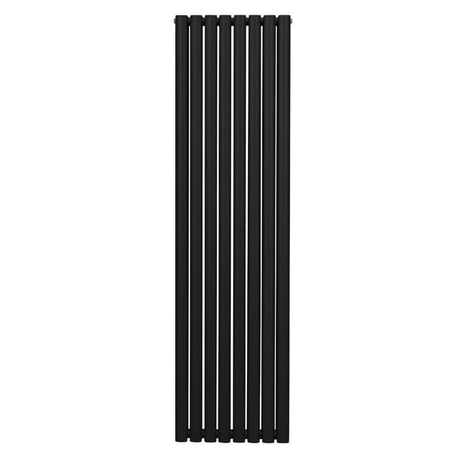 Monstershop Oval Röhrenheizkörper 1800mm x 480mm Schwarz