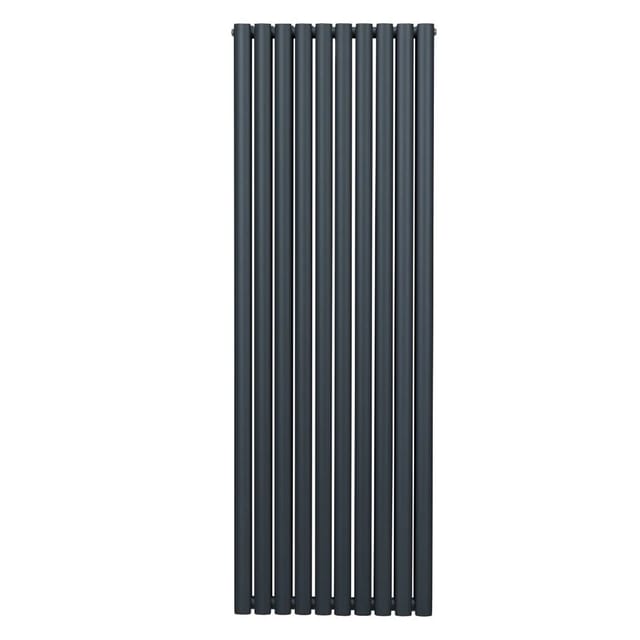 Monstershop Oval Röhrenheizkörper 1800mm x 600mm Anthrazitgrau