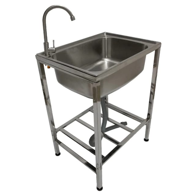 Monstershop Edelstahl Camping Spüle