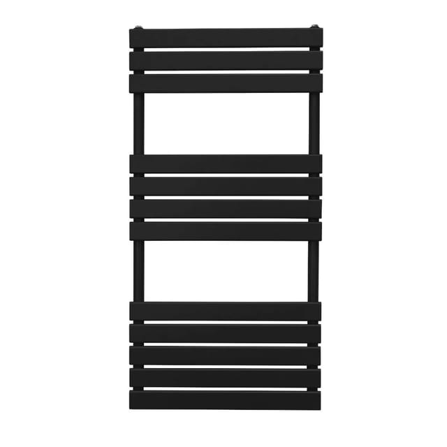 Monstershop Flachheizkörper für Handtücher 1200mm x 600mm Schwarz