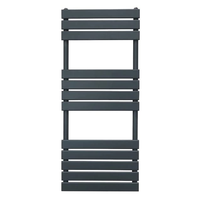 Monstershop Flachheizkörper für Handtücher 1200mm x 450mm Anthrazitgrau