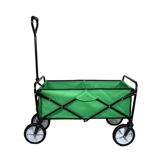 Monstershop Faltbarer Gartenwagen Grün