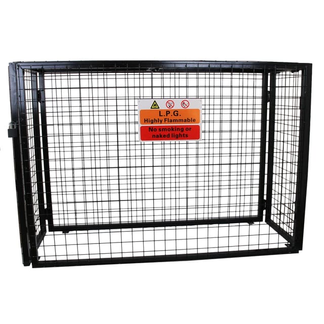Monstershop Gasflaschen Depot Gasflaschenlagerung 100cm
