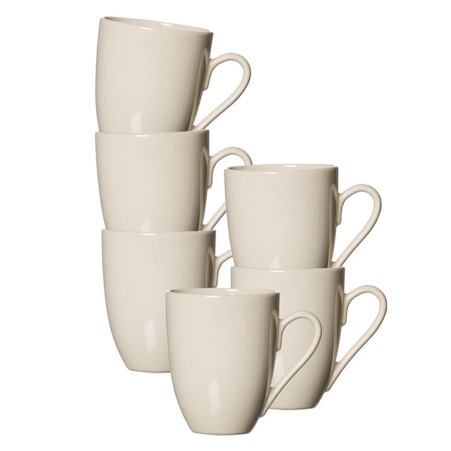 Ritzenhoff & Breker Cecina Kaffeebecher 320 ml 6er Set Beige