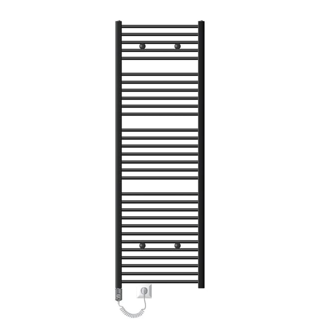 ECD Germany Badheizkörper Elektrisch mit Heizstab 1200W 600x1800 mm Anthrazit
