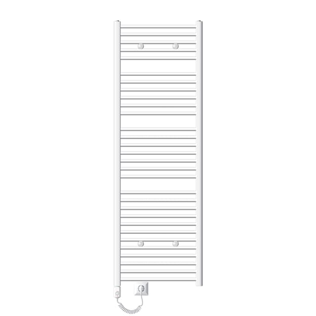ECD Germany Badheizkörper Elektrisch mit Heizstab 1200W Große Leistung 60x180 cm