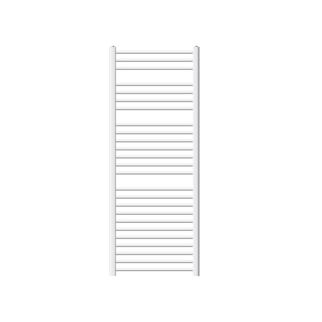 LuxeBath Badheizkörper 600x1500 mm Weiß Heizkörper Gerade mit Seitenanschluss