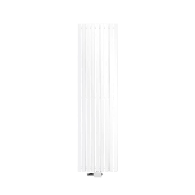 LuxeBath Stella Paneelheizkörper 480x1800mm Weiß mit Thermostat Universal Eck