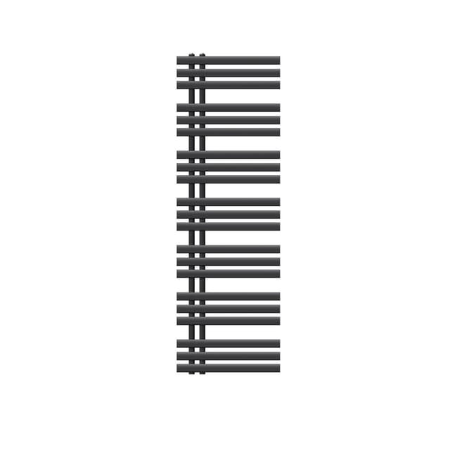 LuxeBath Iron EM Badheizkörper 500 x 1600 mm Anthrazit Designheizkörper