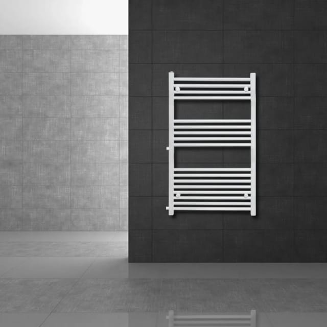 LuxeBath Renovierungsheizkörper Austausch 600x1200mm Weiß Gerade Seitenanschluss