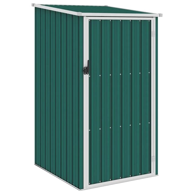 vidaXL Gerätehaus Grün 87x98x159 cm Verzinkter Stahl 661065
