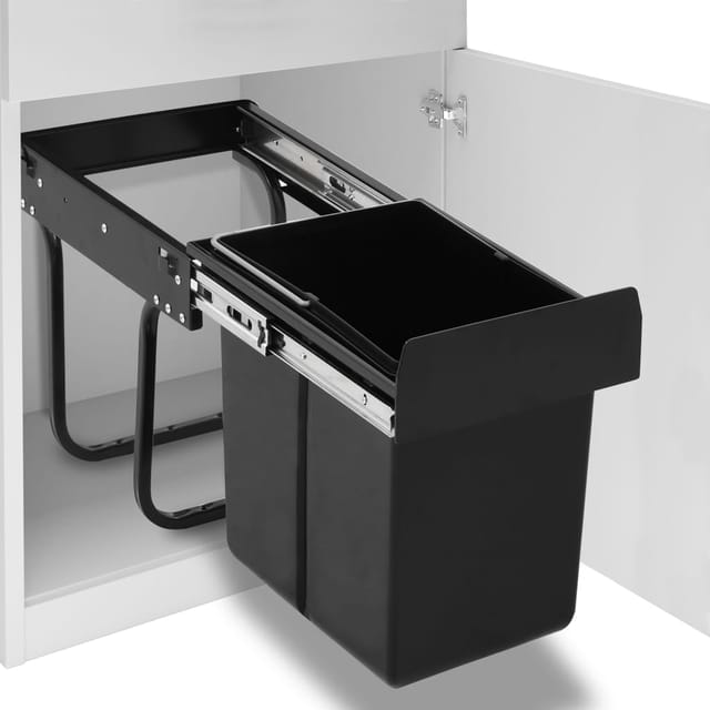 vidaXL Abfüllbehälter für Küchenschrank Ausziehbar Sofü-Close 20 L 664469
