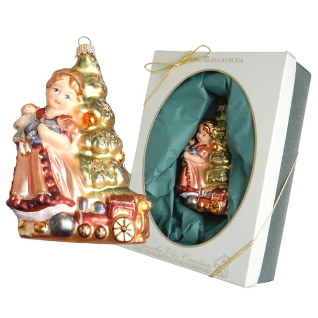 Krebs Glas Lauscha Mary am Weihnachtsbaum 1-tlg. 12cm