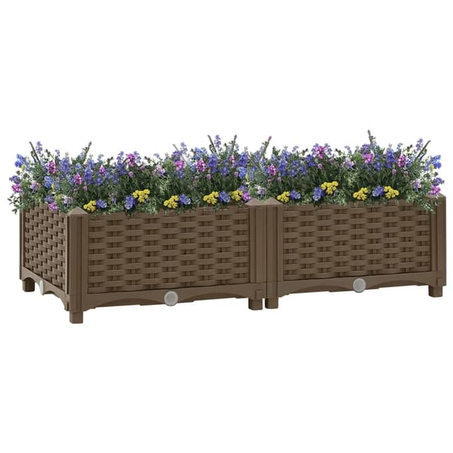 vidaXL Hochbeet 80x40x23 cm Polypropylen 836294
