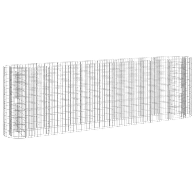 vidaXL Gabionen-Hochbeet Eisen 330x50x100 cm 1156413