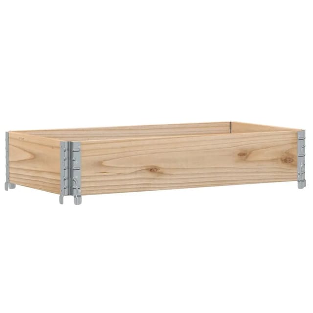 vidaXL Pflanzkisten 100x50 cm Massivholz Kiefer 2154435