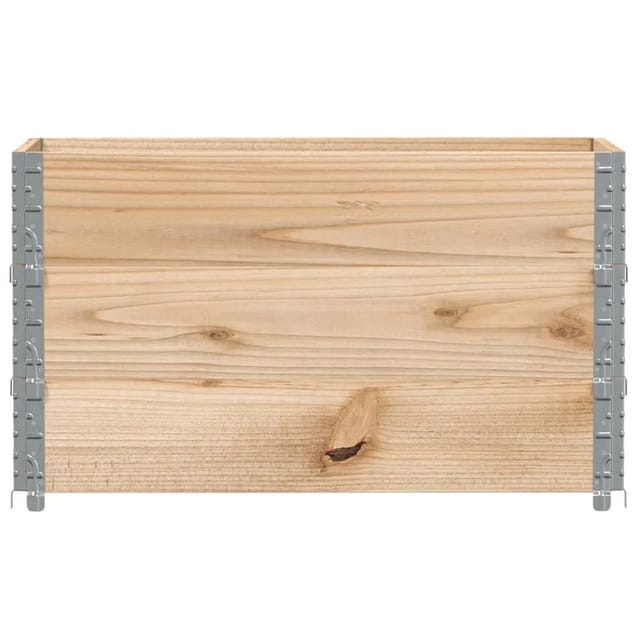 vidaXL Pflanzkisten 100x50 cm Massivholz Kiefer 2102372