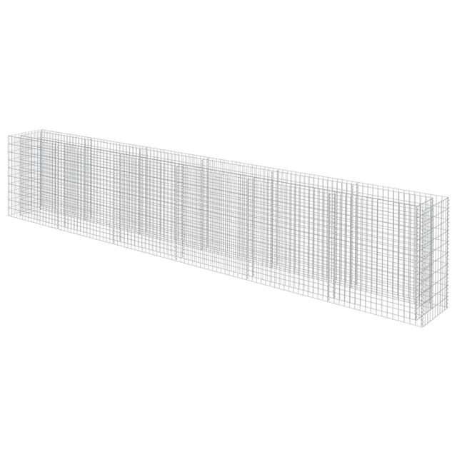 vidaXL Gabionen-Hochbeet Stahl 540x50x100 cm 595143