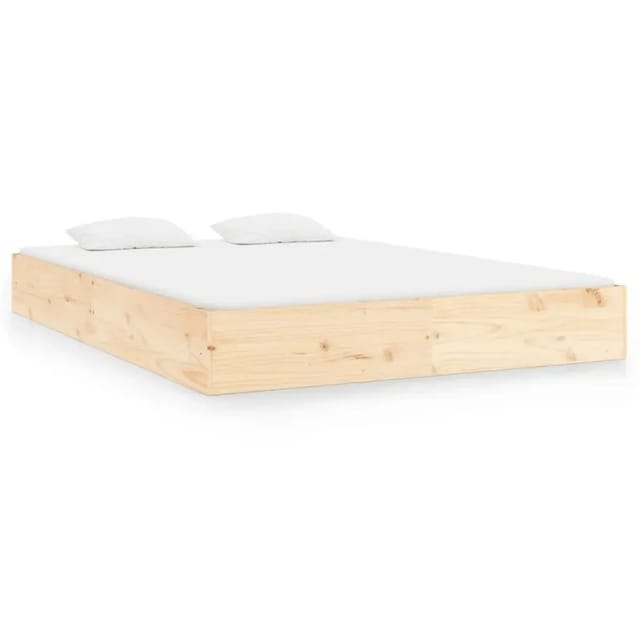 vidaXL Massivholzbett 200x200 cm1279613