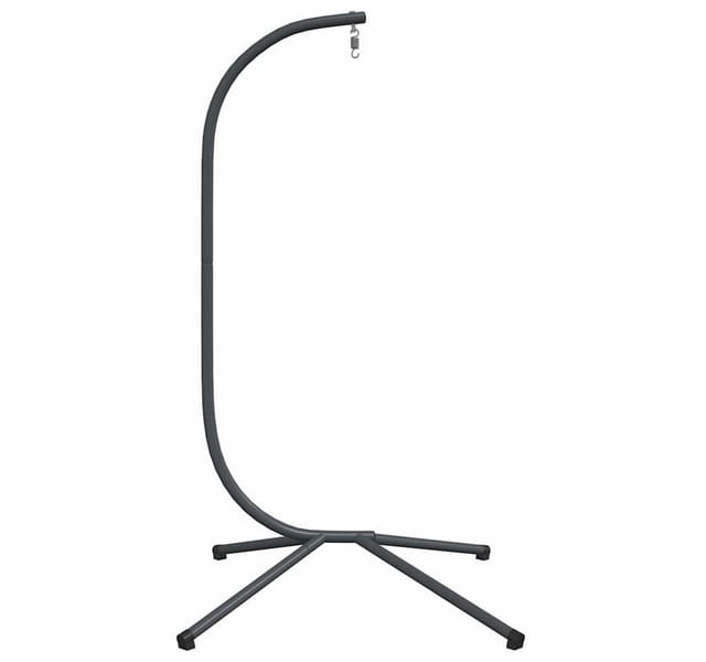 vidaXL Hängesessel-Gestell Anthrazit Stahl 2159185