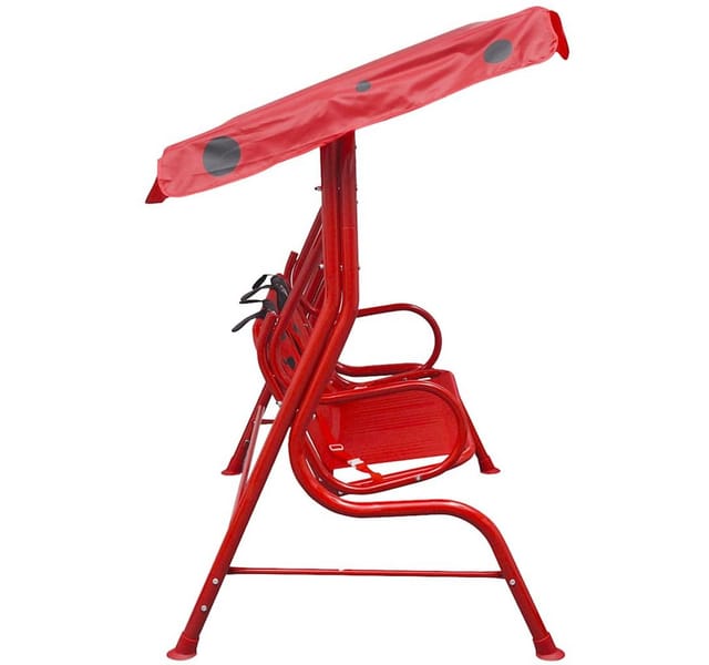 vidaXL Kinder-Hollywoodschaukel Rot 655119