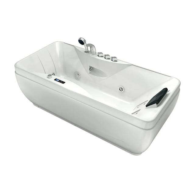 AcquaVapore Whirlpool Vollausstattung Pool Badewanne Wanne W49H-PR-SC 170x80 mit