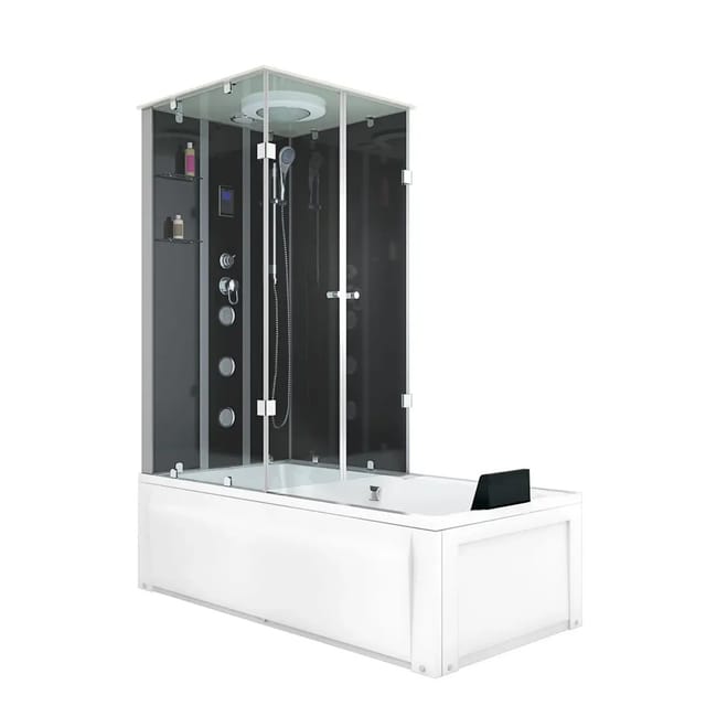 AcquaVapore Whirlpool Dusche Kombination K05-R31-WP-EC Duschtempel 90x180
