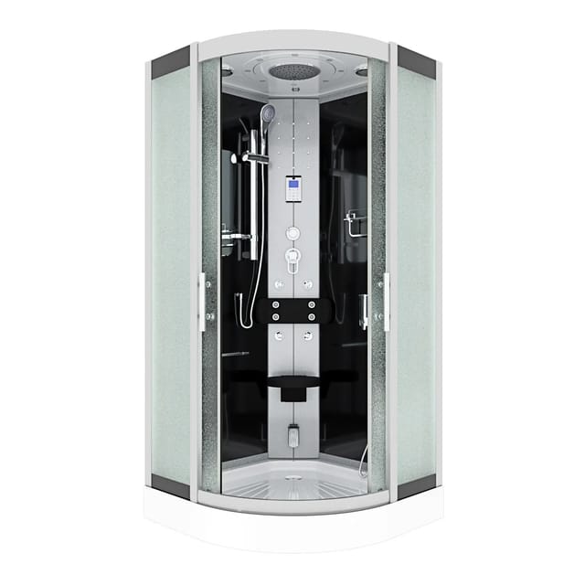 AcquaVapore Dampfdusche Duschtempel Sauna Dusche Duschkabine D46-03M2 80x80