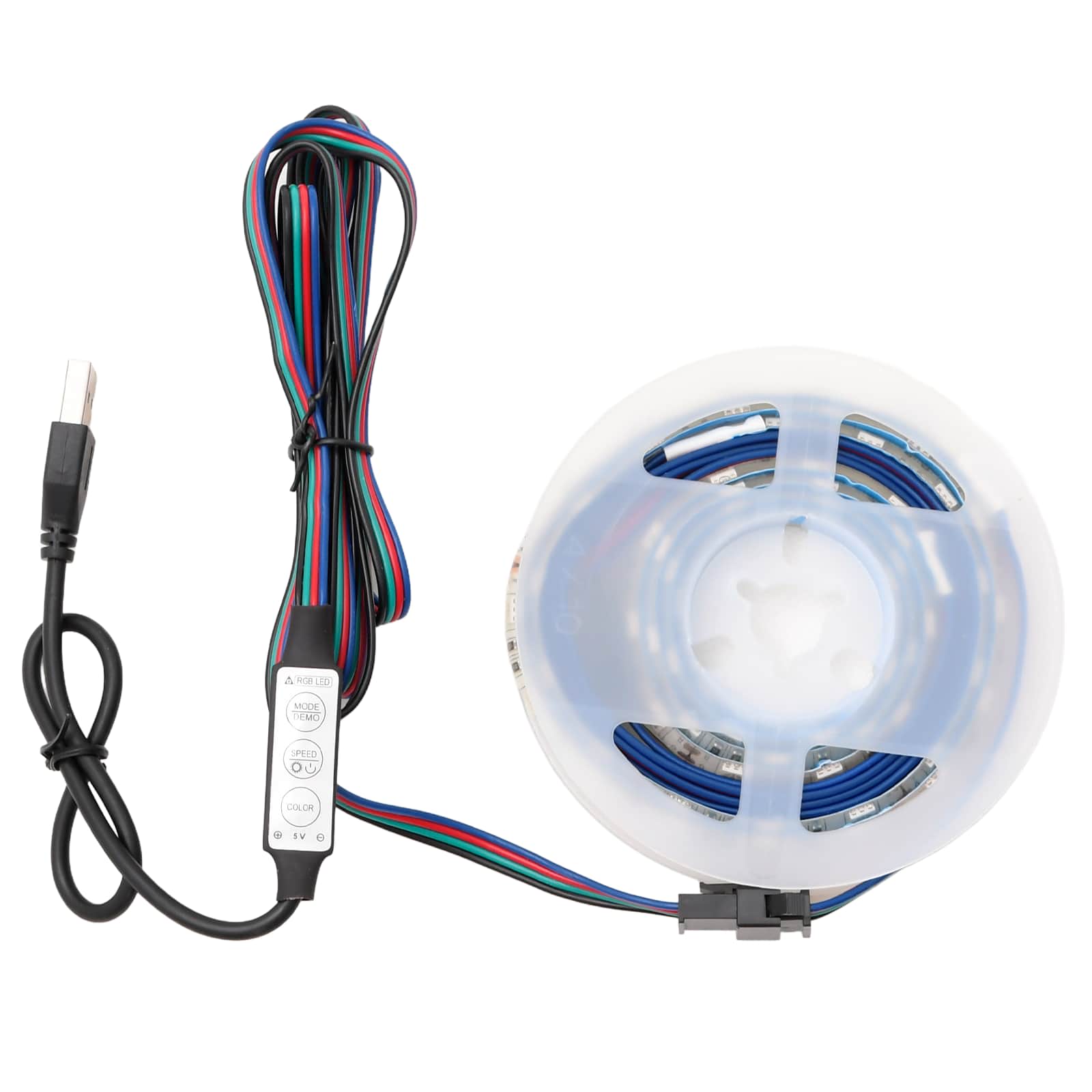 Led Streifen Mit Led-lichtleisten Schwarz 180 Cm Smd5050 Vidaxl