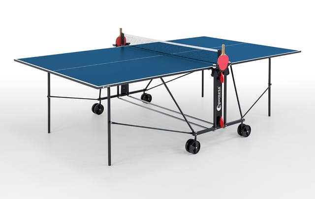 Sponeta Indoor Tischtennisplatte S 1-43 i Klappbar in Blau für Einsteiger