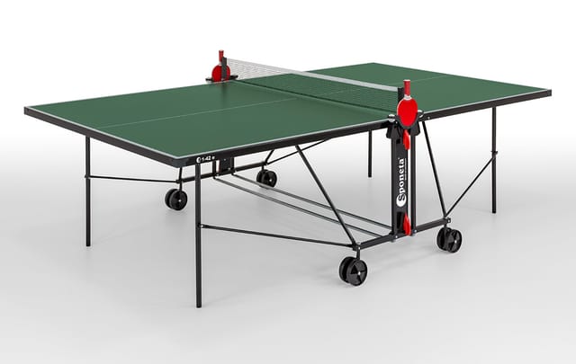 Sponeta Outdoor Tischtennisplatte S 1-42 e Wetterfest und Klappbar in Grün