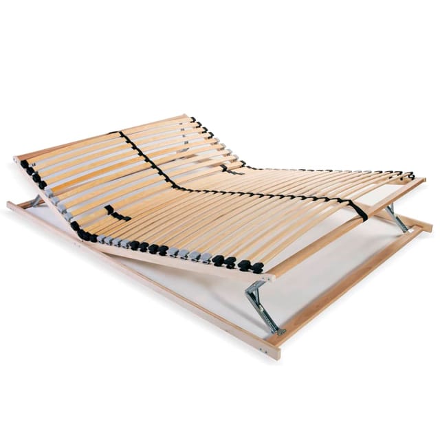 vidaXL Lattenrost mit 28 Latten 7 Zonen 100 x 200 cm605888