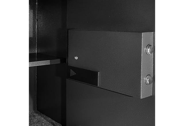 KARAT Tresor Safemaxx Elektronisches Zahlenschloss Anthrazit 17 x 23 x 17 cm 6 Liter