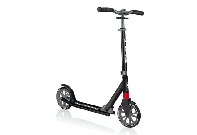 Globber NL 205 Tretroller 205 mm ABEC 7 Höhenverstellbar Frontfederung Klappmechanismus Schwarz-Grau