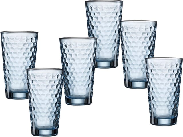 Ritzenhoff & Breker Favo Longdrinkgläser 400 ml 6er Set blau