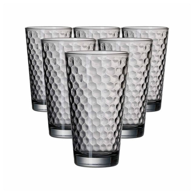 Ritzenhoff & Breker Favo Longdrinkgläser 400 ml 6er Set grau