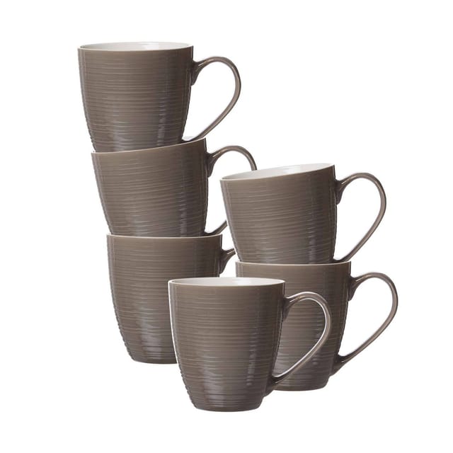 Ritzenhoff & Breker Suomi XXL Jumbobecher 550 ml 6er Set Taupe