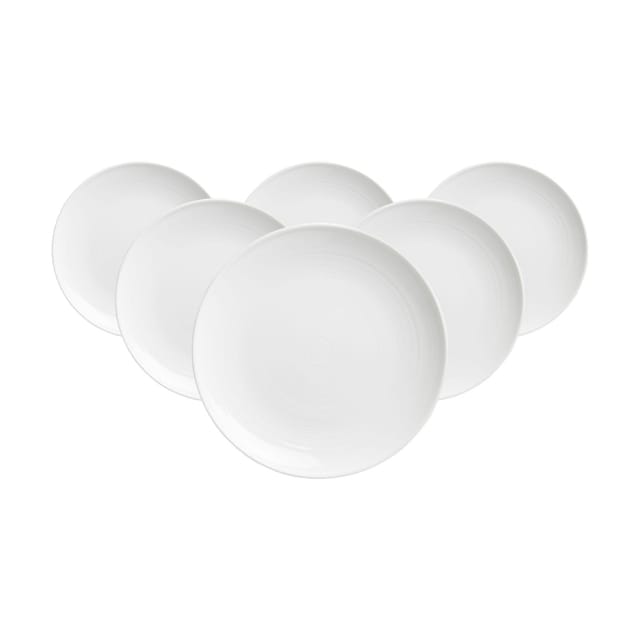 Ritzenhoff & Breker Suomi Dessertteller 20 cm 6er Set Cremeweiß