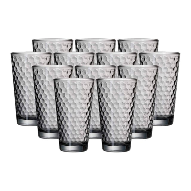 Ritzenhoff & Breker Favo Longdrinkgläser 400 ml 12er Set grau