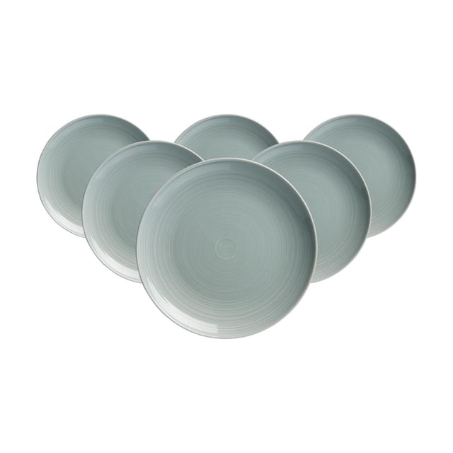 Ritzenhoff & Breker Suomi Dessertteller 20 cm 6er Set Graublau